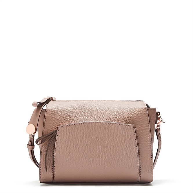 BALSA ROSEGOLD COLOR SUBLIME MIDI HIP BAG,Bag