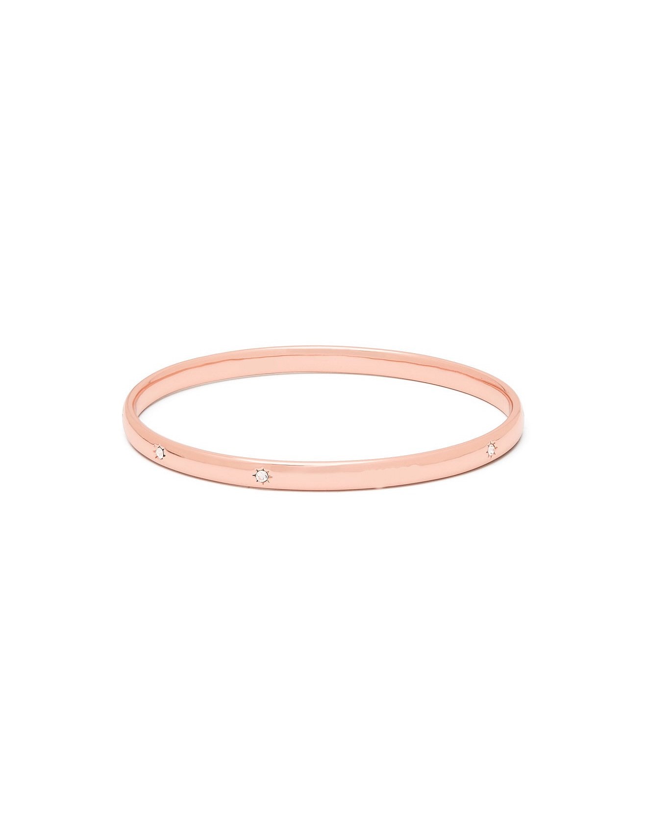 ROSEGOLD COLOR STELLAR BANGLE,Jewellery